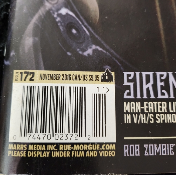 Rue Morgue Collectible Magazine #172 - Picture 3 of 5